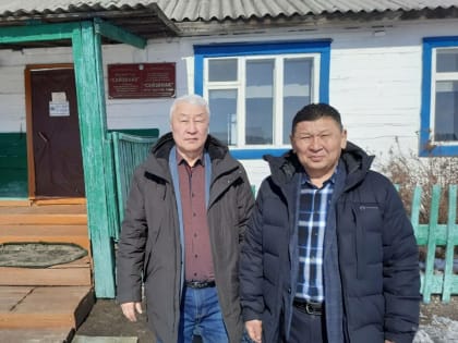 Депутаты Верховного Хурала побывали в приграничном сумоне О-Шынаа Тес-Хемского кожууна