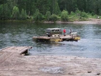В Туве паводок отступил и заработали паромные переправы