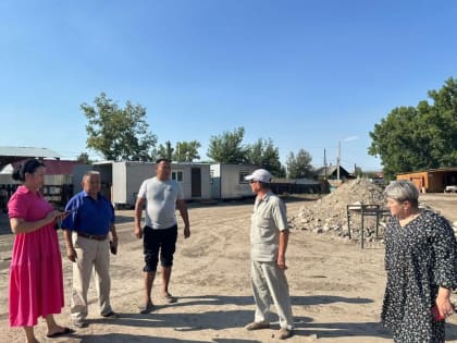 В Бай-Хааке строится новый дом культуры