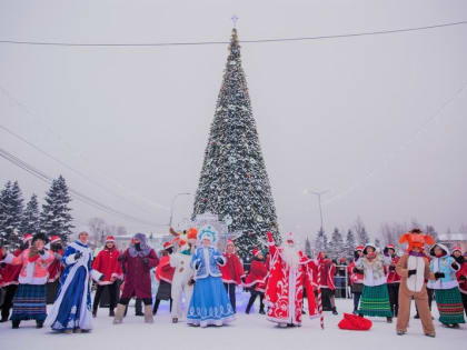 Главную городскую елку в Кызыле начнут ставить с 15 ноября