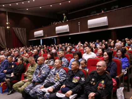 Отряд особого назначения «Адыг» Управления Росгвардии по Республике Тыва отметил 30-летней юбилей