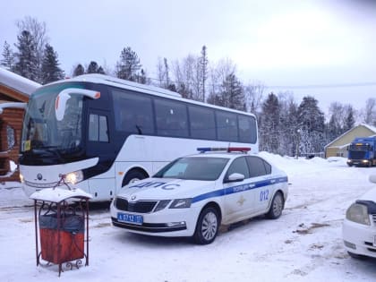 Дети, выехавшие на санаторно-курортное лечение, благополучно доехали до санатория "Шира"