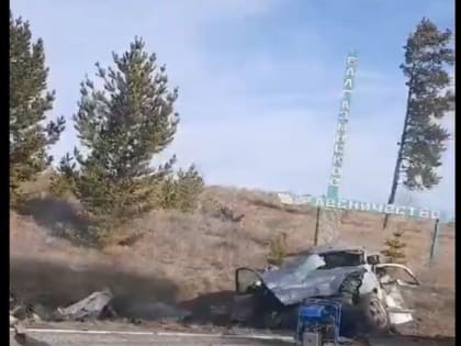 В Туве в аварии при столкновении машин погибли пятеро человек