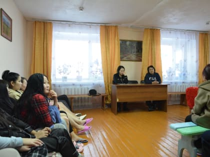 Встреча со студентами, в рамках Недели профилактики онкологических заболеваний