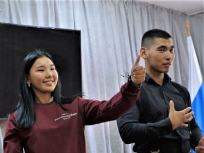 "Театр для всех" в Туве провел мастер-класс в школе для детей с нарушениями слуха