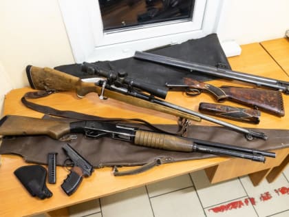 В Туве приглашают владельцев незаконно приобретенного оружия к его сдаче. Выплачивается вознаграждение
