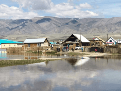 Более 1 тысячи домов попадают в зону подтоплений во время паводка в Туве