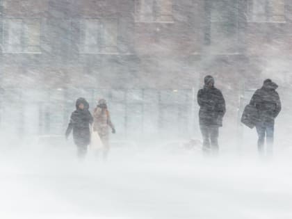 В Туве второй день шторм и сильный ветер