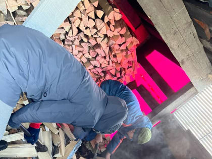 «Добрые Сердца Тувы» оказали помощь жене мобилизованного земляка