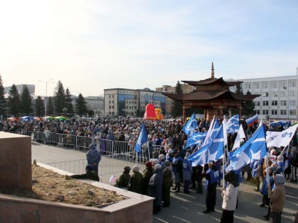 Праздничное мероприятие в Улан-Удэ