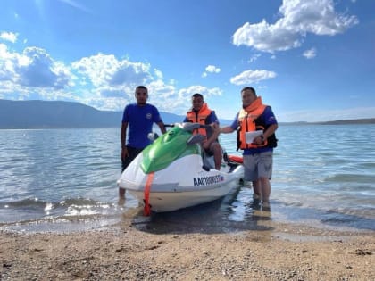 На озере Чагытай в Туве открылся временный спасательный пост