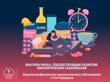 Факторы риска, способствующие развитию онкологических заболеваний