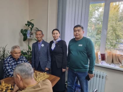 Шахматный Турнир для Ветеранов в Кызыле