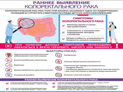 Раннее выявление колоректального рака