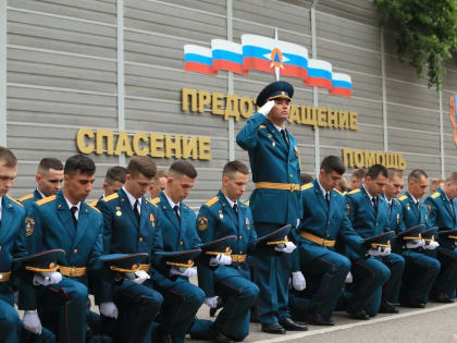 Выпускники ВУЗов МЧС России прибудут в Туву для прохождения службы