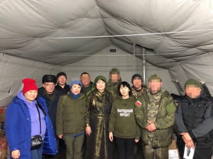 Делегация Верховного Хурала находится с гуманитарной миссией в Луганске