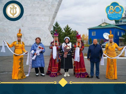 Визит министра культуры Бурятии в Туву