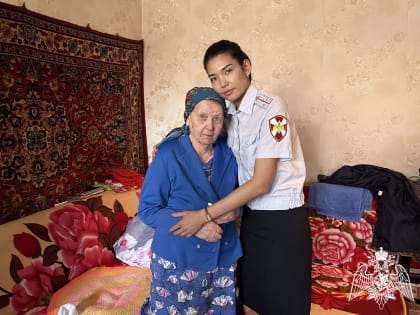 Росгвардия поддержала акцию "Вместе с ветераном" в Туве