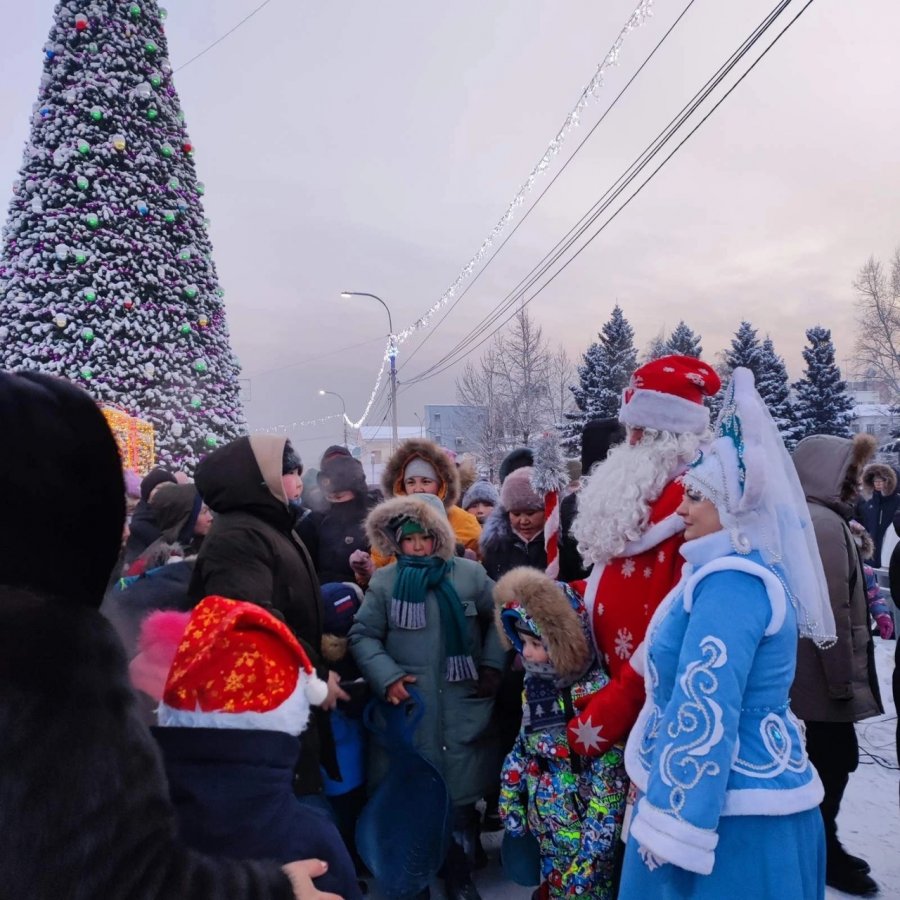 Открытие городской елки