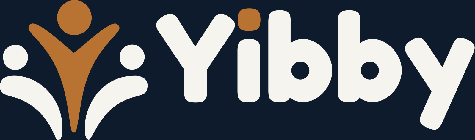 Yibby logo with icon