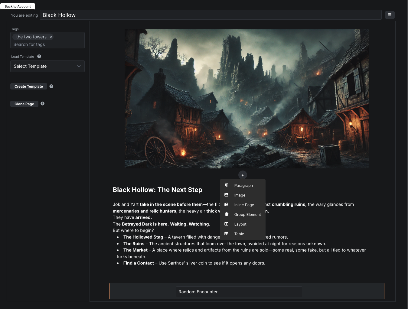 AdventurePlane Dashboard