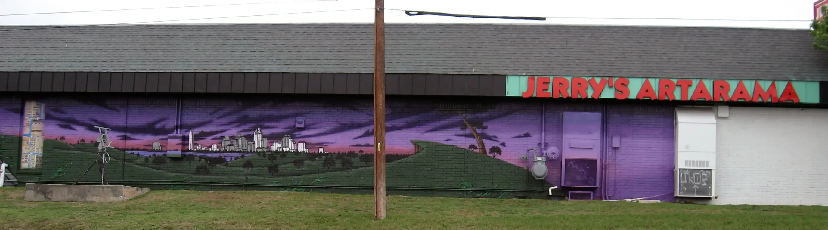 Jerry's Artarama Mural - Painting Process