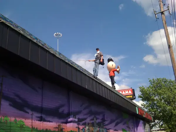 Jerry's Artarama Mural - Painting Process