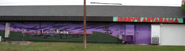 Jerry's Artarama Mural - Painting Process