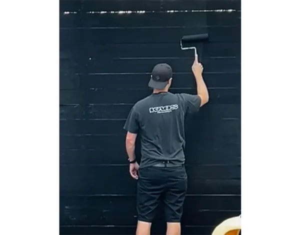 Phoenix Mural - Painting Process