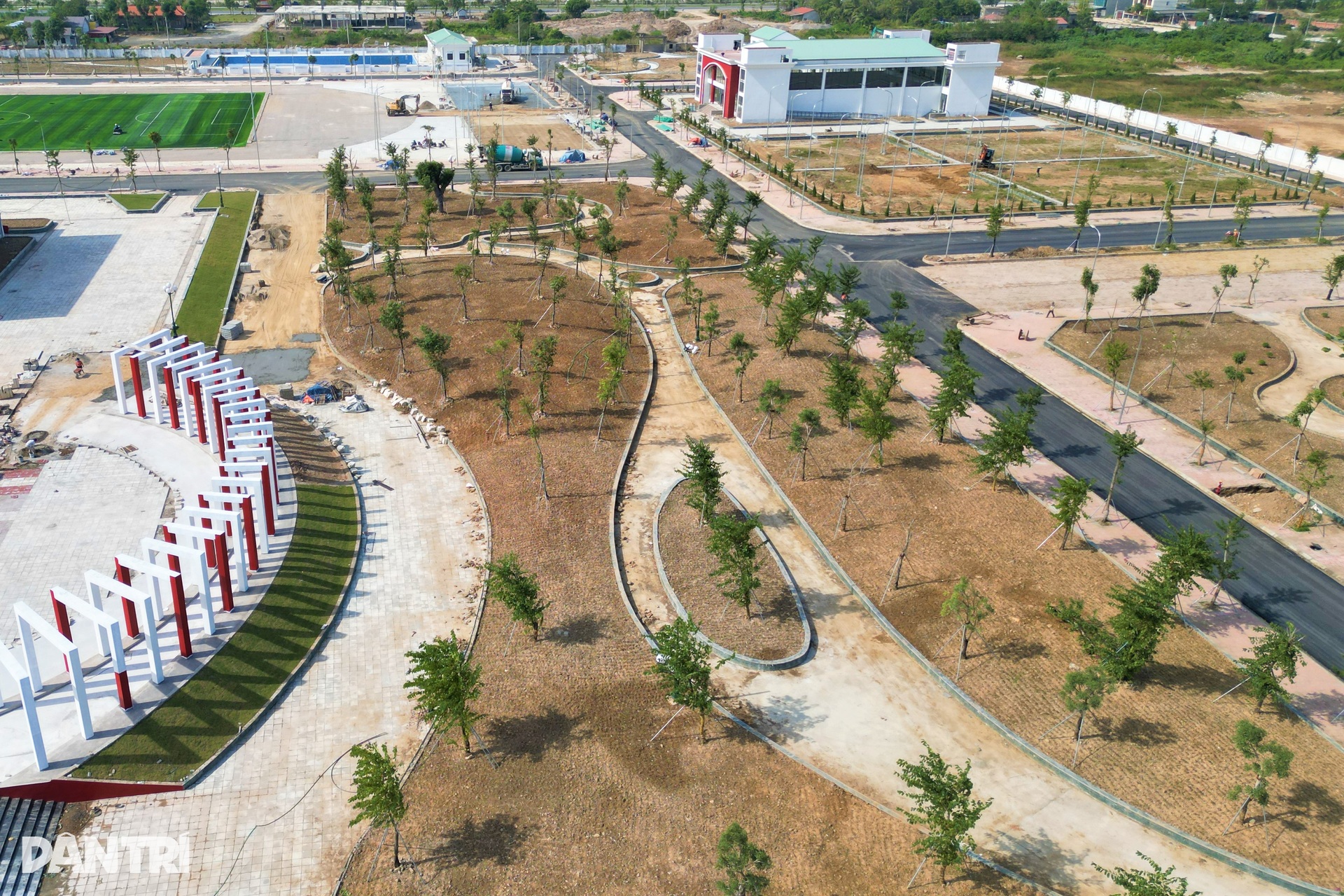 Cận cảnh trường đại học xây dựng gần 2 thập kỷ sắp hoàn thành ở Ninh Bình - 5