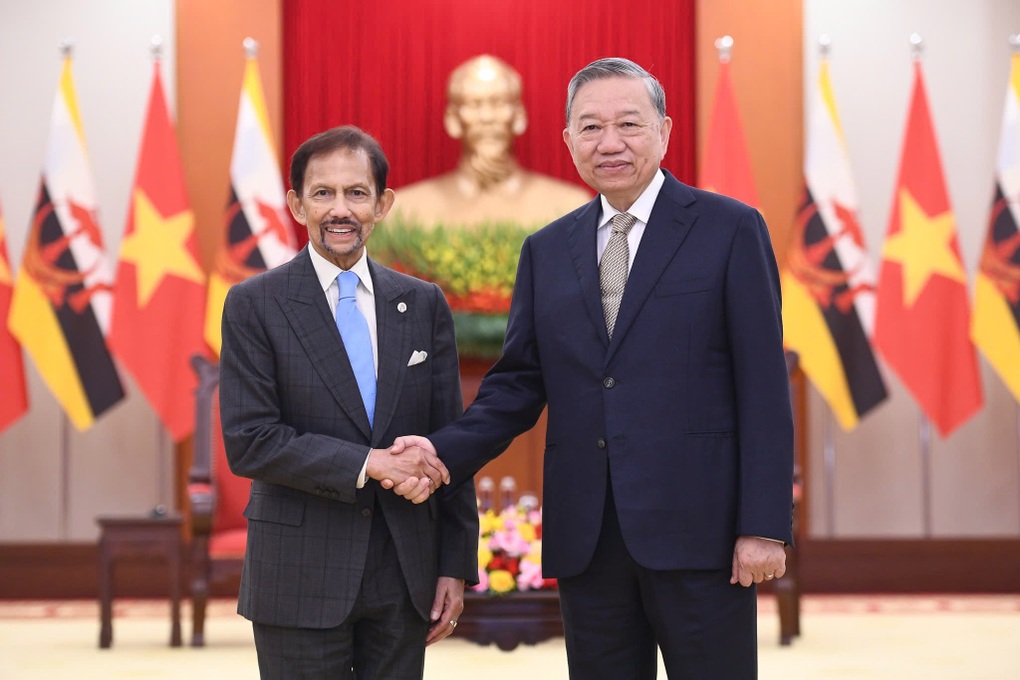 Tổng Bí thư Tô Lâm và Quốc vương Brunei trao đổi về định hướng hợp tác - 1