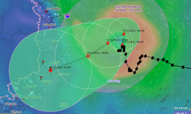 Bão Koto có khả năng suy yếu trước khi đổ bộ Nam Trung Bộ