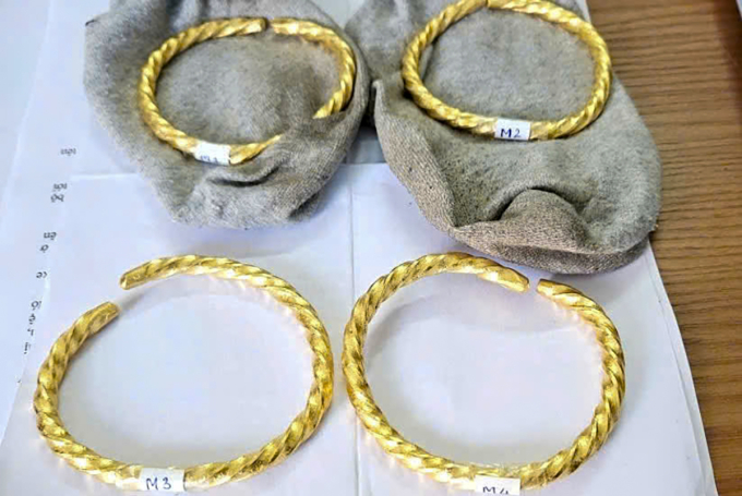 Tang vật được thu giữ. Ảnh: Hùng Lê