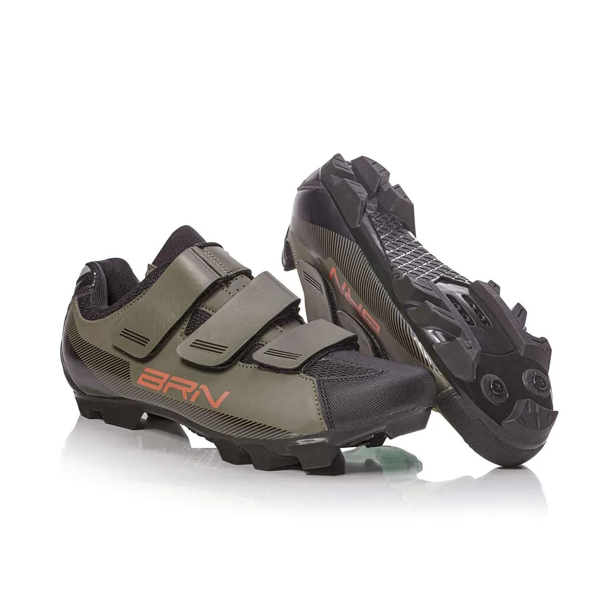 SCARPE BRN 3 STRAPPI ROAD BIANCHE