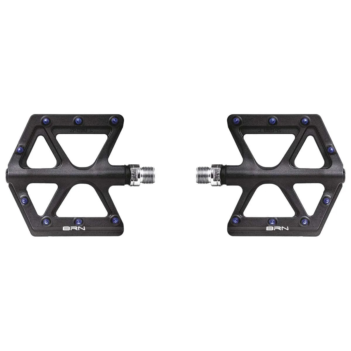 Pedali BRN Kite Carbon Nero/Blu
