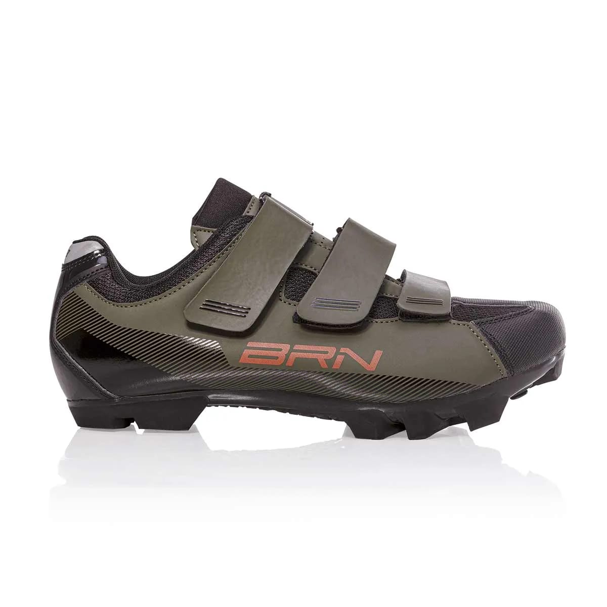 SCARPE BRN 3 STRAPPI ROAD BIANCHE