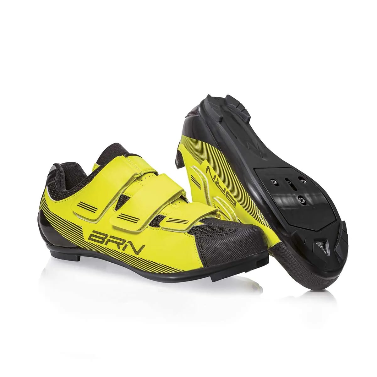 SCARPE BRN 3 STRAPPI MTB GIALLE FLUO