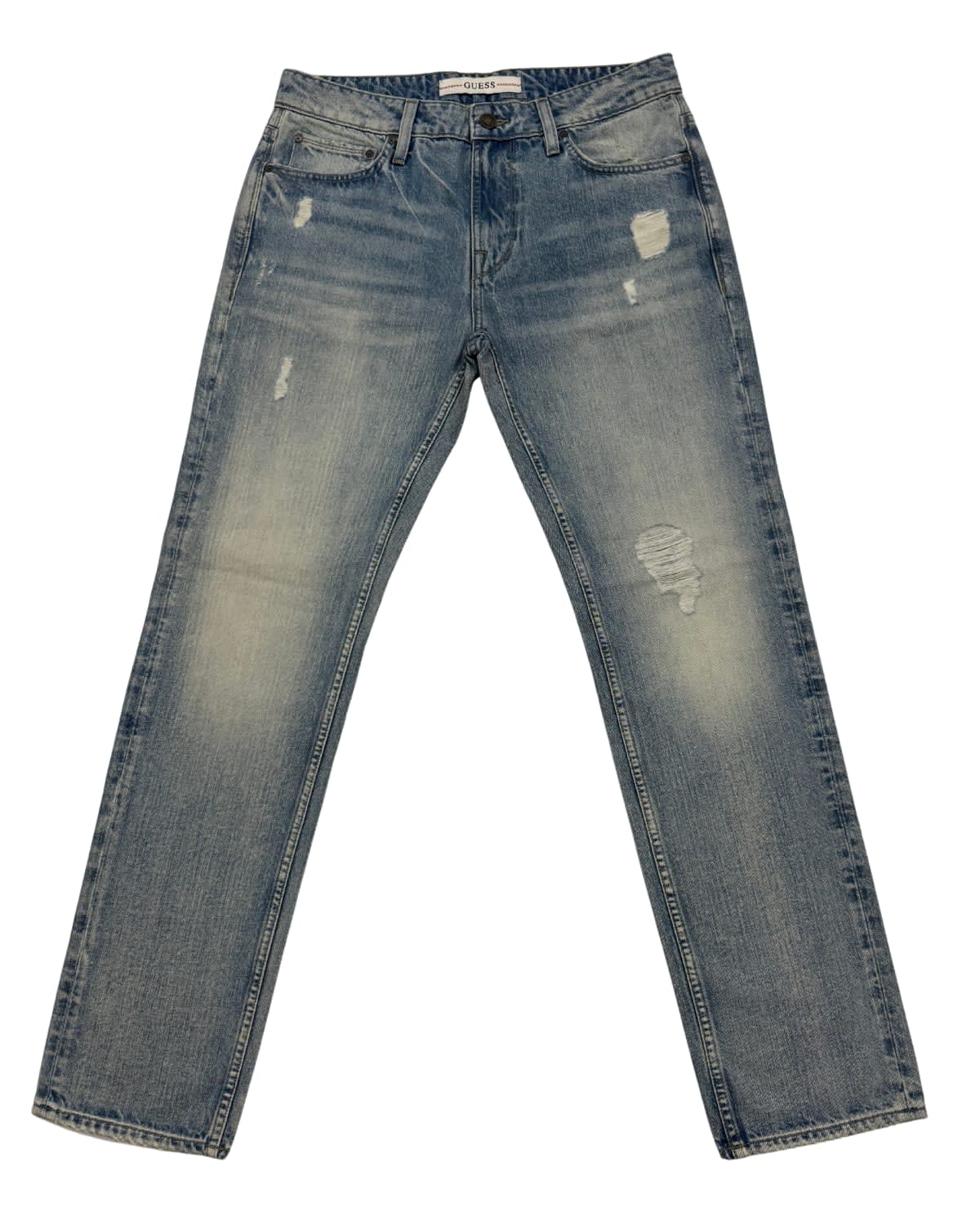 Vintage Light-Blue Enzyme Stone Wash
