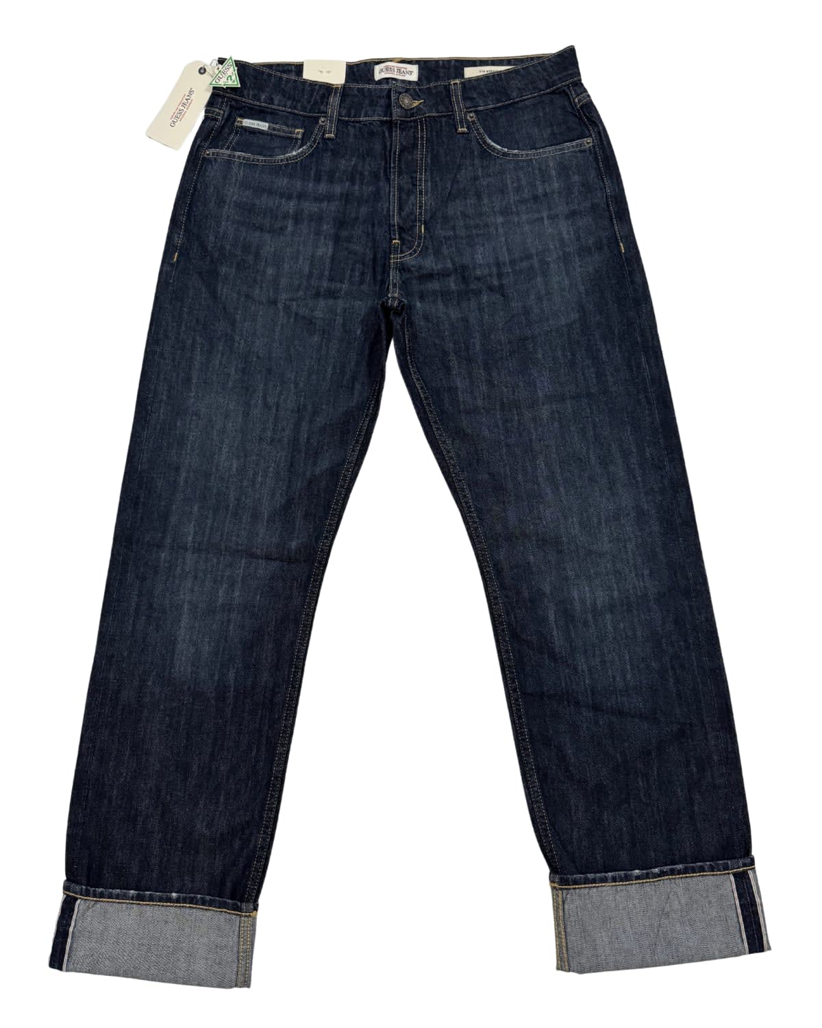Dark Rinse Selvedge Straight Fit Jean