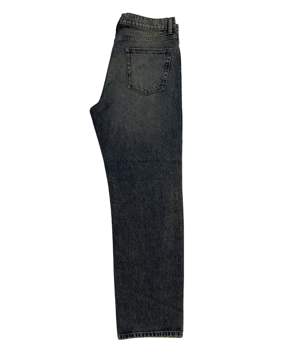 Vintage Blue Distressed Straight Fit Jeans