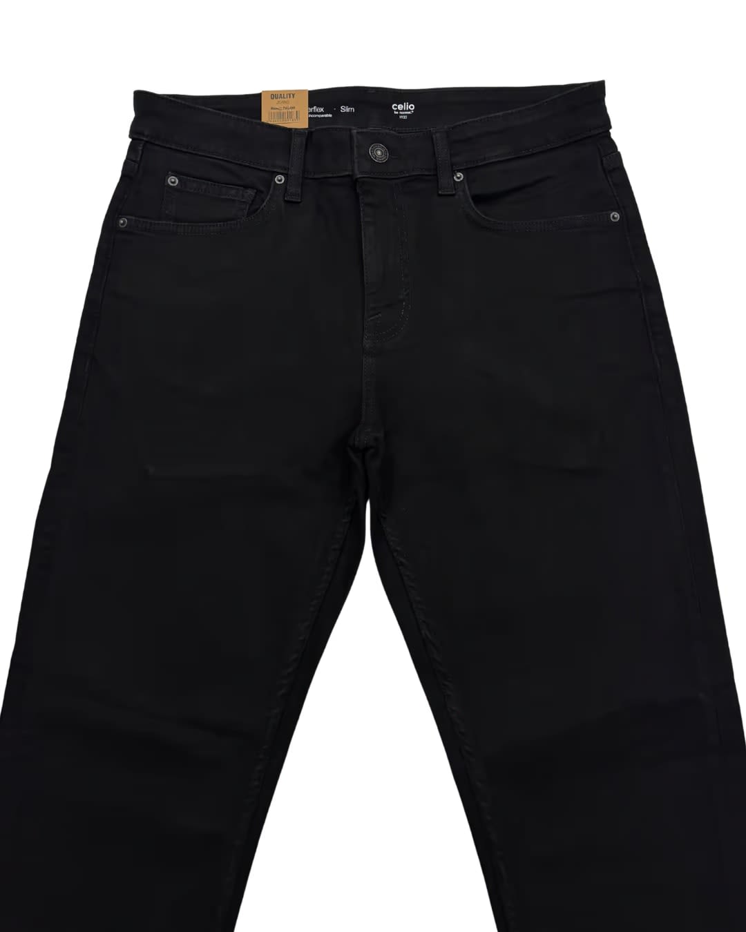 Jet Black Everyday Straight Jeans