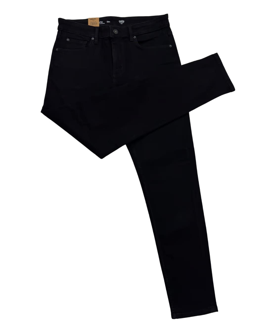 Jet Black Everyday Straight Jeans