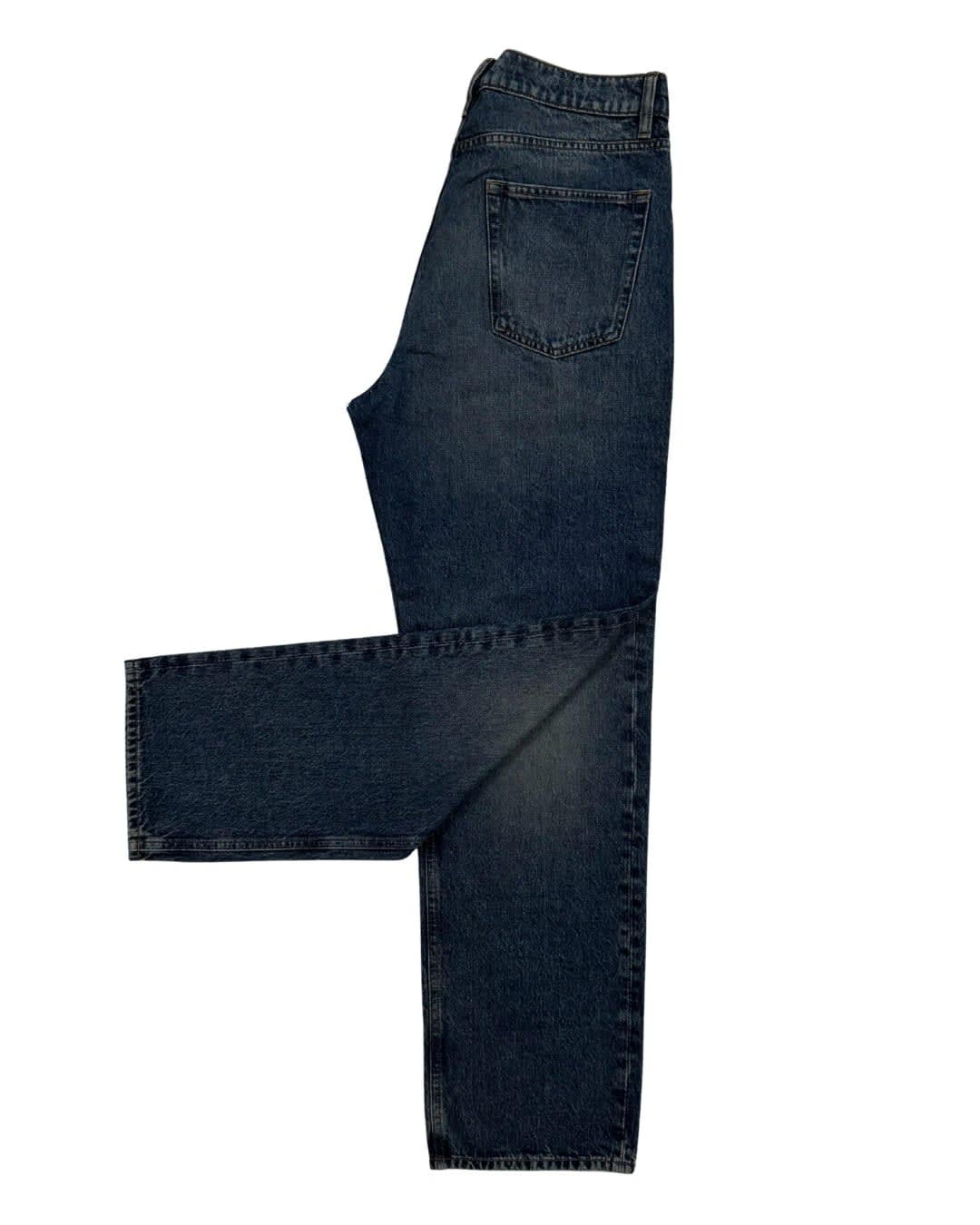 Blue Essential Straight Jeans