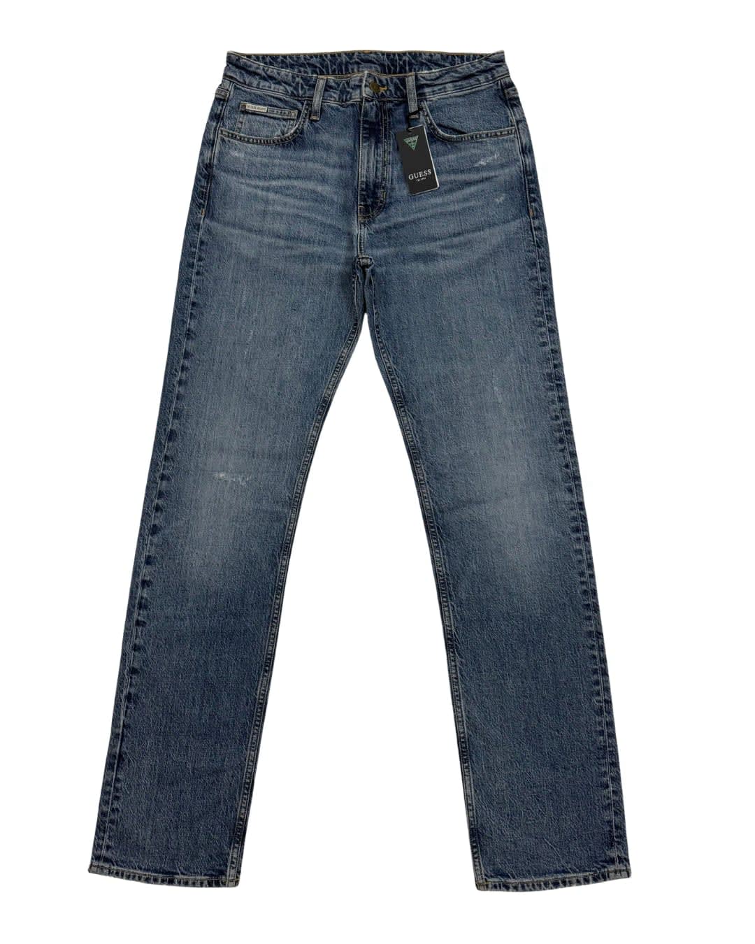 Blue Streetwear Straight Jeans