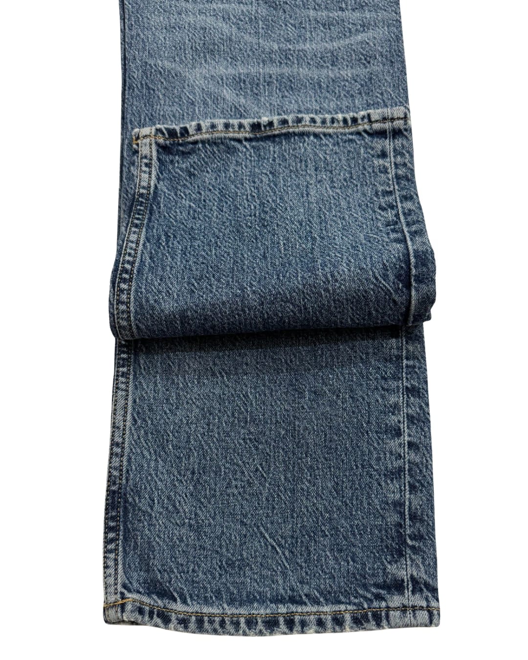 Blue Streetwear Straight Jeans