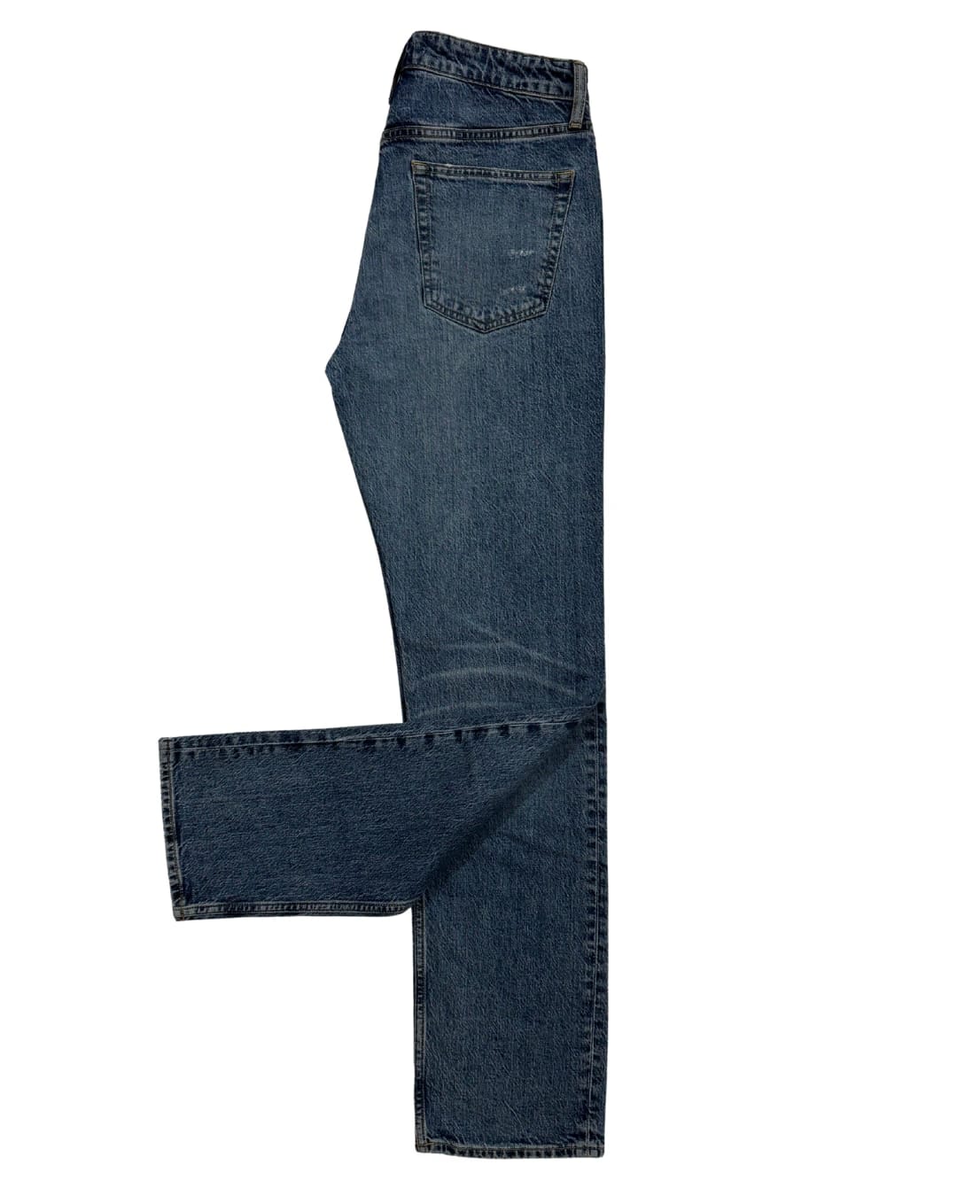 Blue Streetwear Straight Jeans