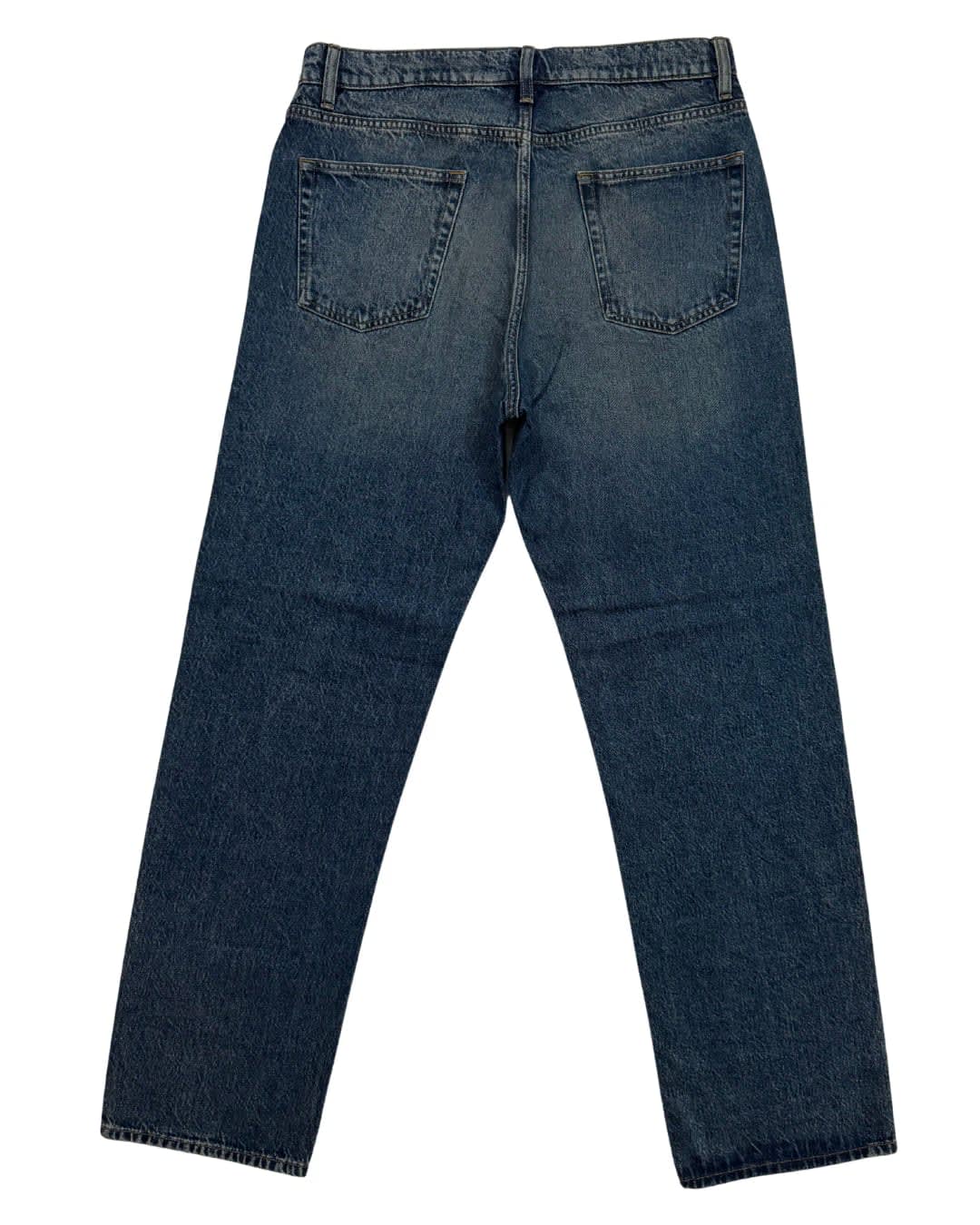 Modern Blue Straight-Fit Denim