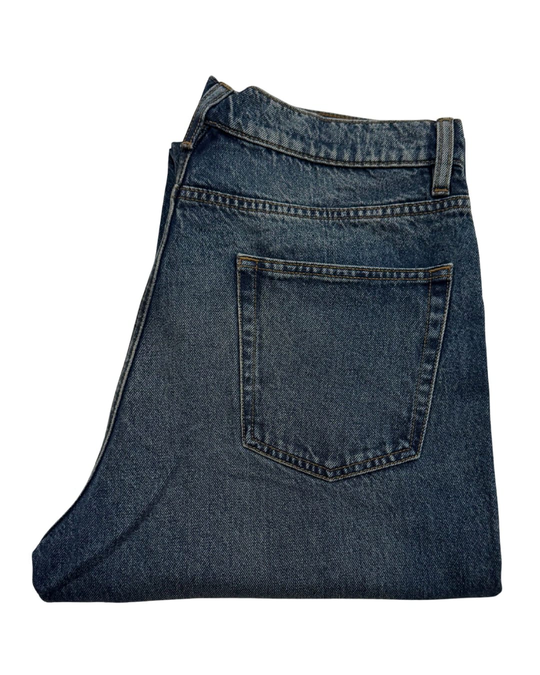 Modern Blue Straight-Fit Denim