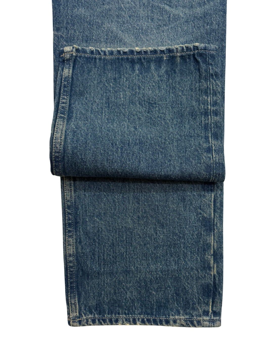 Long Blue Casual Jeans