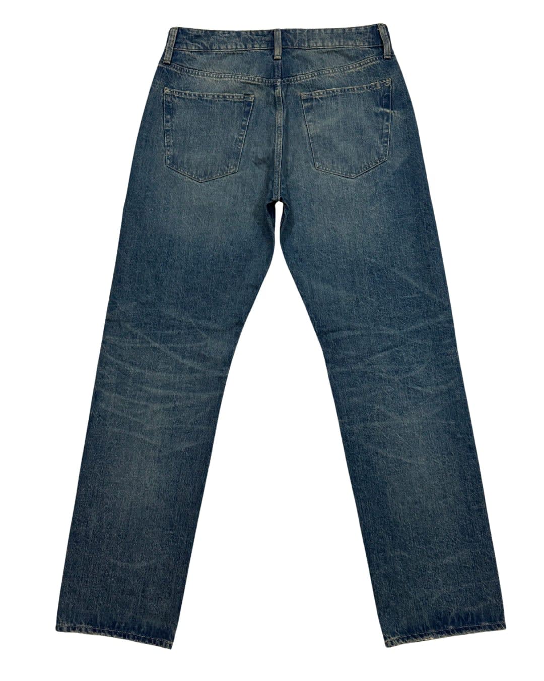 Long Blue Casual Jeans